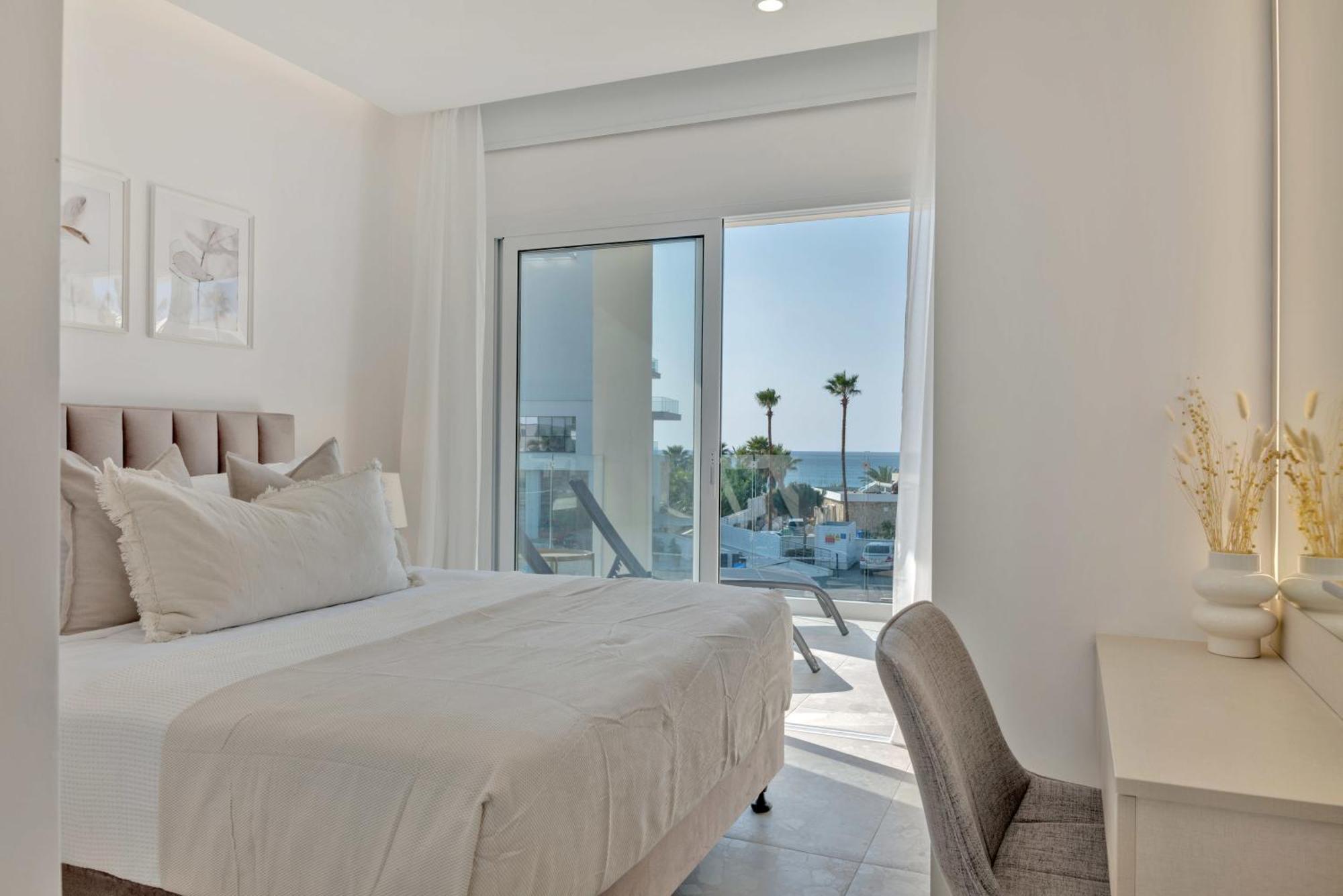 Phaedrus Living: Seaview Luxury Flat Limnaria 150 Daire Pafos Dış mekan fotoğraf